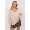 Sweter Damski Model DHJ-SW-17690.21 Beige - Italy Moda