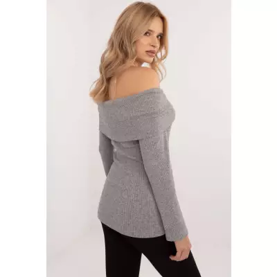 Sweter Damski Model DHJ-SW-A2449.33 Grey - Italy Moda