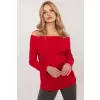 Sweter Damski Model DHJ-SW-A2449.33 Red - Italy Moda