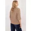 Sweter Damski Model MI-SW-1110.39P Dark Beige - Italy Moda