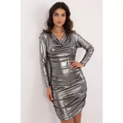 Sukienka Model DHJ-SK-20003.85 Silver - Italy Moda