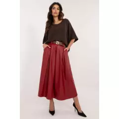 Spódnica Model DHJ-SD-18760.06P Dark red - Italy Moda