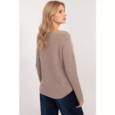 Sweter Damski Model IT-SW-0810.08P Dark Beige - BFG