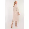 Sukienka Komplet Model MI-KMPL-24266.65P Beige - Italy Moda