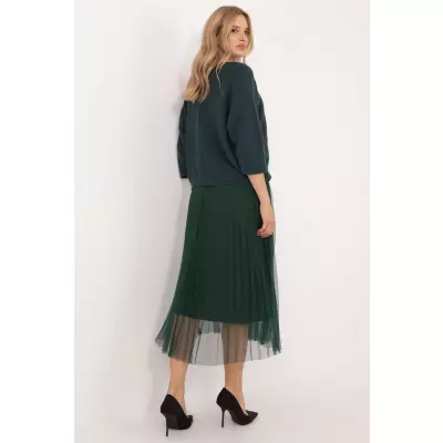 Sukienka Komplet Model MI-KMPL-24266.65P Dark Green - Italy Moda