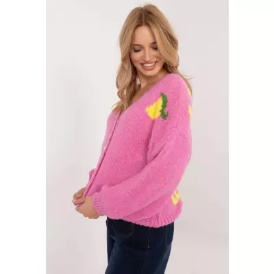 Sweter Damski Model MI-SW-2108.92 Pink - Italy Moda