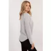 Sweter Damski Model DHJ-BZ-19238.26 Light Grey - Italy Moda