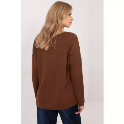 Sweter Damski Model DHJ-BZ-19238.26 brown - Italy Moda