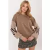 Bluza Damska Model MI-BL-M5975.26P Dark Beige - Italy Moda