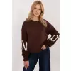 Bluza Damska Model MI-BL-M5975.26P Brown - Italy Moda