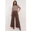 Spodnie Damskie Model DHJ-SP-19899.22X Brown - Italy Moda