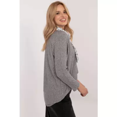 Sweter Damski Model DHJ-BZ-19226.91 Grey - Italy Moda