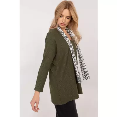 Sweter Damski Model DHJ-BZ-19226.91 Khaki - Italy Moda