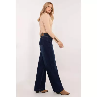 Spodnie Jeansowe Model D80016BD62456D283 Navy - Sublevel