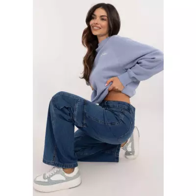 Spodnie Jeansowe Model D80016BD62458M294 Blue - Sublevel