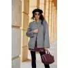 Kurtka Damska Model Clea SZA KUR0028 Grey - Roco Fashion