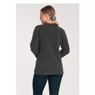 Sweter Damski Model M1044 Dark Grey - Figl