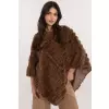 Sweter Ponczo Model AT-PN-2347.16 Brown - AT