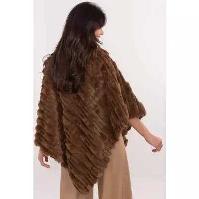 Sweter Ponczo Model AT-PN-2347.16 Brown - AT