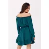 Sukienka Model Chiara BUT SUK0499 Bottle Green - Roco Fashion