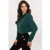 Koszula Damska Model DHJ-KS-19760.49P Dark Green - Italy Moda