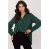 Koszula Damska Model DHJ-KS-18397.47P Dark Green - Italy Moda