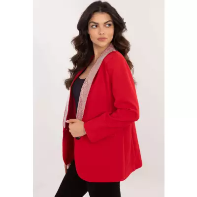 Marynarka Model DHJ-MA-19926.85P Red - Italy Moda