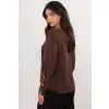 Bluzka Model MI-BZ-M721.38 Dark Brown - Italy Moda