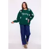 Sweter Damski Model MXS10 Green - Moe