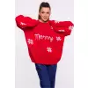 Sweter Damski Model MXS10 Red - Moe