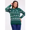 Sweter Damski Model MXS09 Green - Moe