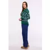 Sweter Damski Model MXS09 Green - Moe