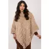 Sweter Ponczo Model AT-PN-2347.88 Beige - AT