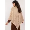 Sweter Ponczo Model AT-PN-2347.88 Beige - AT