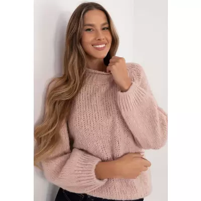 Sweter Damski Model MI-SW-1311.31 Light Pink - Italy Moda