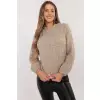 Sweter Damski Model MI-SW-1311.31 Dark Beige - Italy Moda