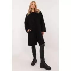 Płaszcz Damski Model DHJ-PL-19991.83P Black - Italy Moda