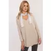 Sweter Damski Model DHJ-BZ-19226.91 Beige - Italy Moda