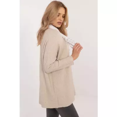 Sweter Damski Model DHJ-BZ-19226.91 Beige - Italy Moda