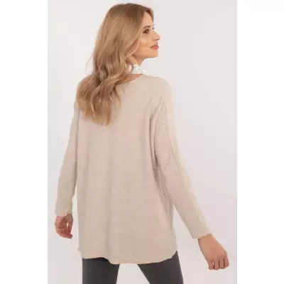 Sweter Damski Model DHJ-BZ-19226.91 Beige - Italy Moda