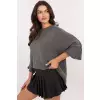 Sweter Damski Model DHJ-SW-9314.04P Dark Grey - Italy Moda