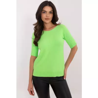 Sweter Damski Model DHJ-SW-9316.02P Fluo Green - Italy Moda