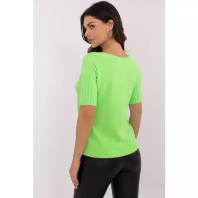 Sweter Damski Model DHJ-SW-9316.02P Fluo Green - Italy Moda