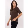 Sweter Damski Model DHJ-SW-9316.02P Dark Brown - Italy Moda