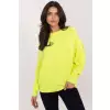 Sweter Damski Model DHJ-SW-8862.91 Fluo Yellow - Italy Moda