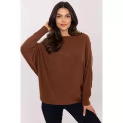 Sweter Damski Model DHJ-SW-8862.91 Brown - Italy Moda