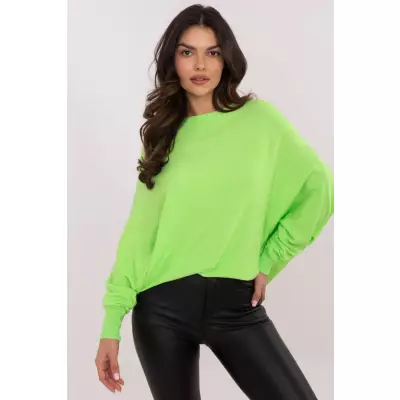 Sweter Damski Model DHJ-SW-8862.91 Fluo Green - Italy Moda