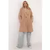 Płaszcz Damski Model DHJ-PL-19991.76 Dark Beige - Italy Moda