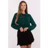 Koszula Damska Model MI-KS-91540.59P Dark Green - Italy Moda