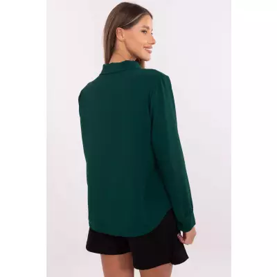 Koszula Damska Model MI-KS-91540.59P Dark Green - Italy Moda